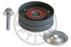 OPTIMAL 0-N1786 Deflection/Guide Pulley, v-ribbed belt